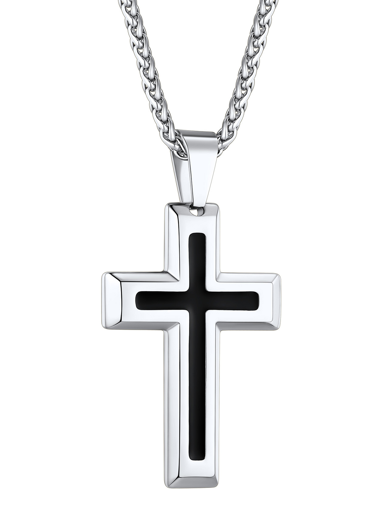 Men's 22" Cross Necklace