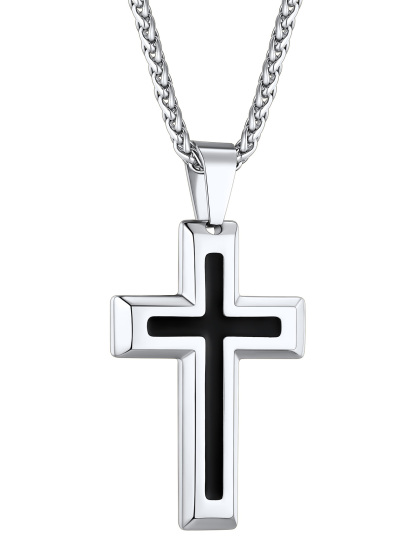 Men's 22" Cross Necklace