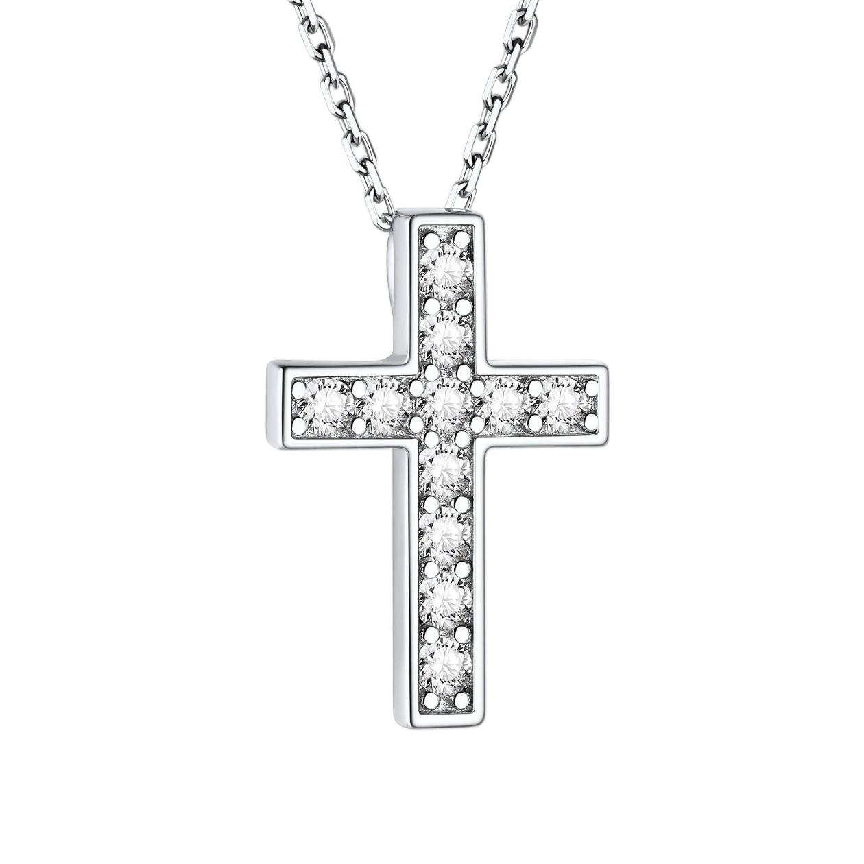 Sterling Silver Cross Necklace