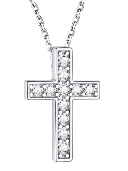 Sterling Silver Cross Necklace