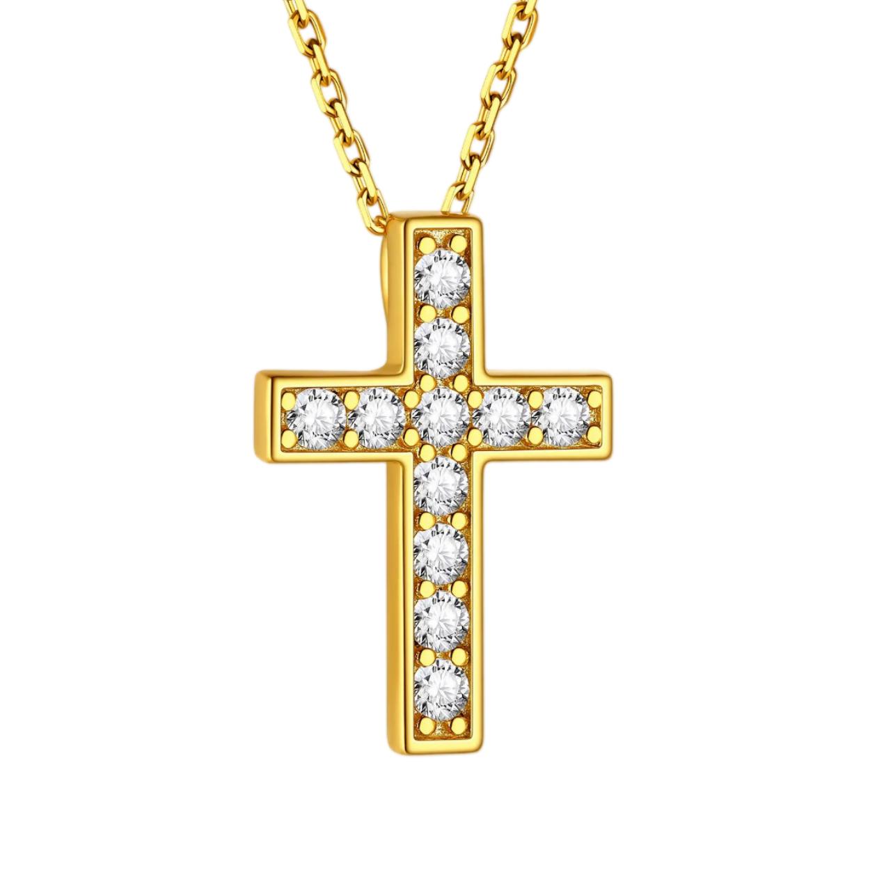 Sterling Silver Cross Necklace