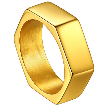 Punk Simple Ring Bands