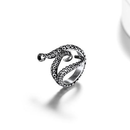 Three-Tentacle Octopus Ring