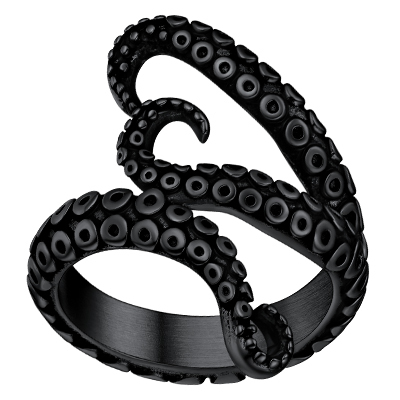 Three-Tentacle Octopus Ring