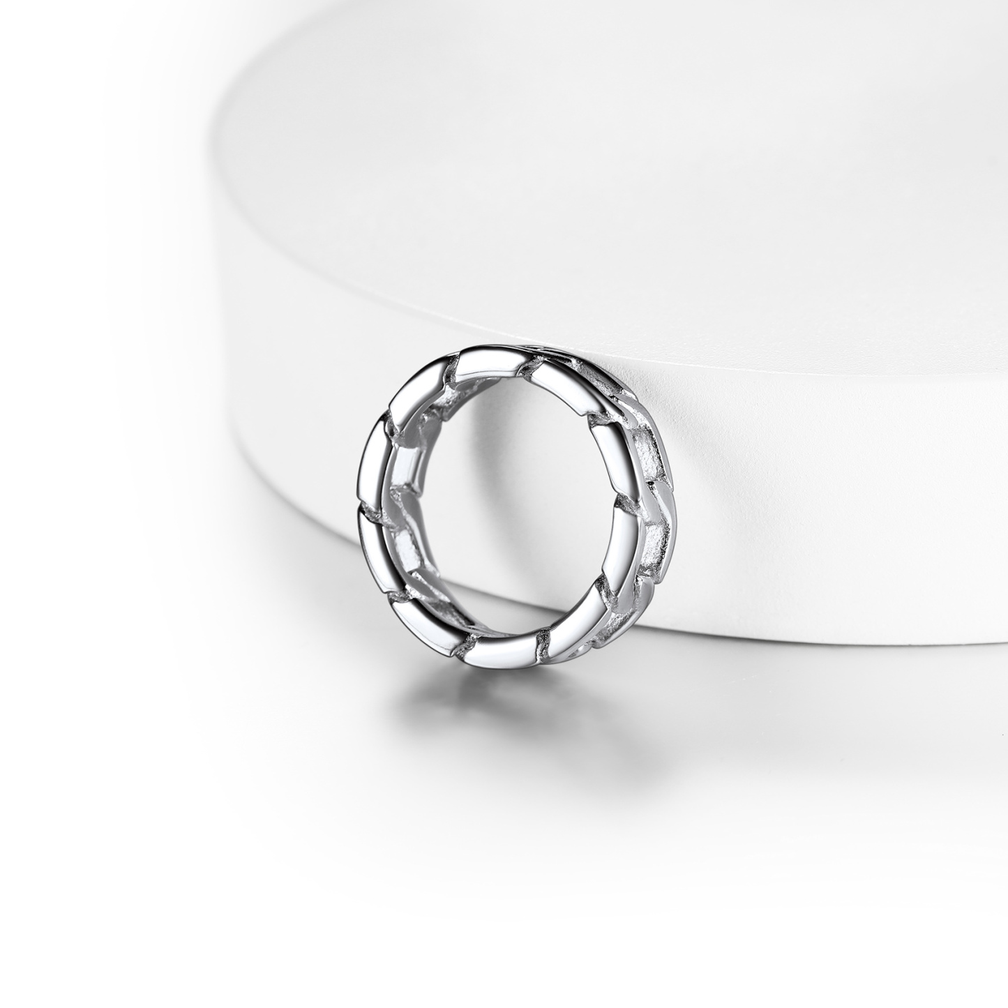 Stainless steel link ring