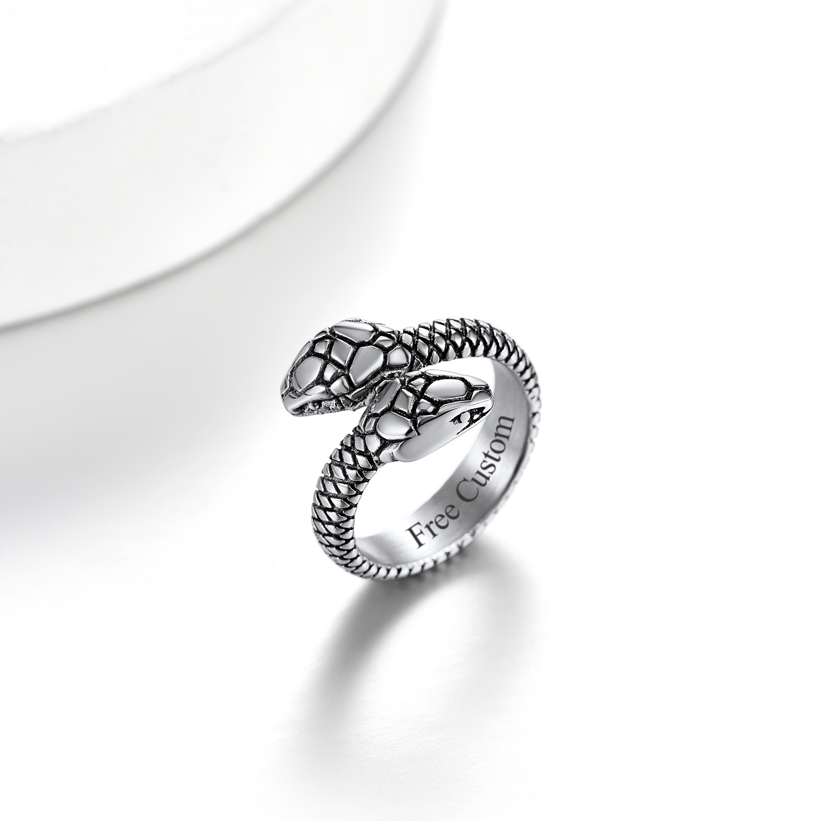 Python Snake Ring Size 14