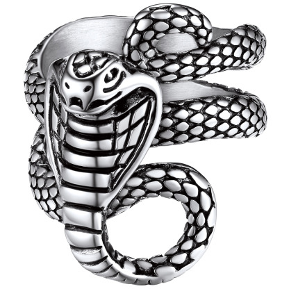 Goth Snake Ring Size 8