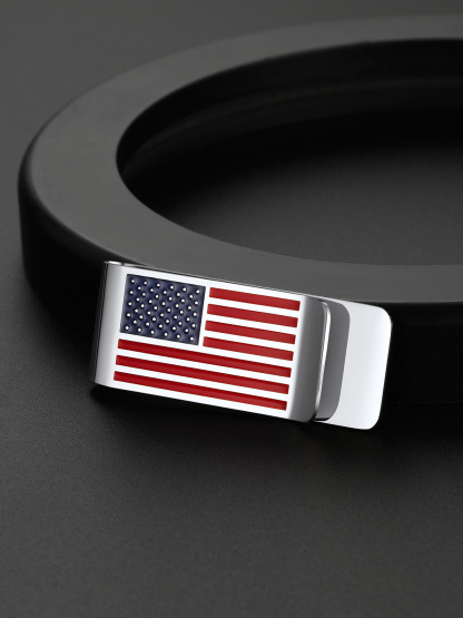 American Flag Money Clip Steel