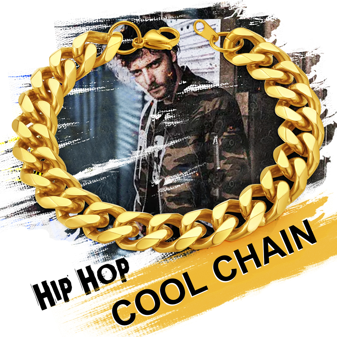 Chunky Cuban Link Bracelet for Men Women -  Men's Gift