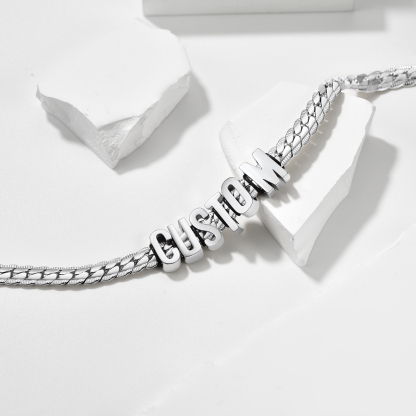 Custom Name  8mm Cuban Chain