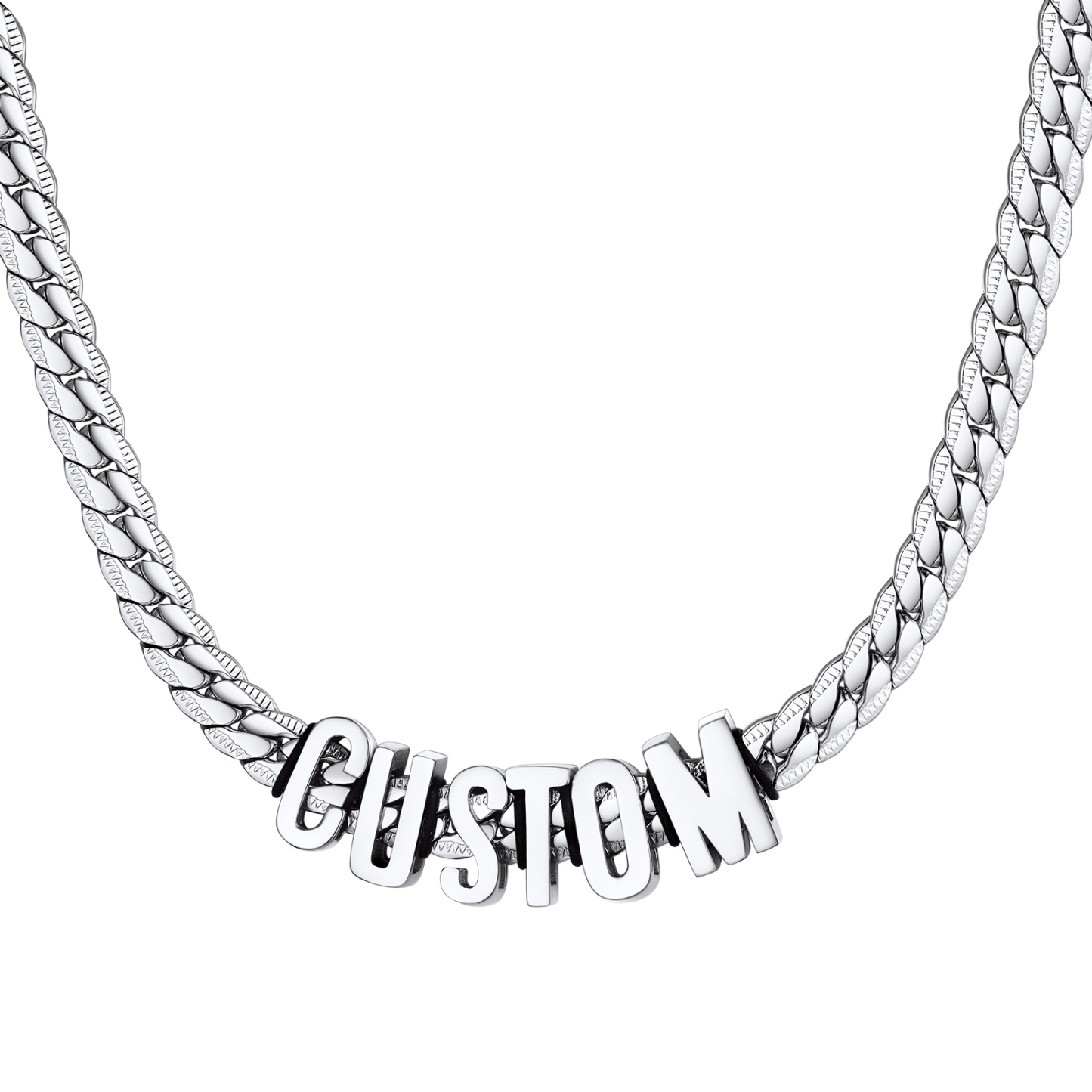 Custom Name  8mm Cuban Chain