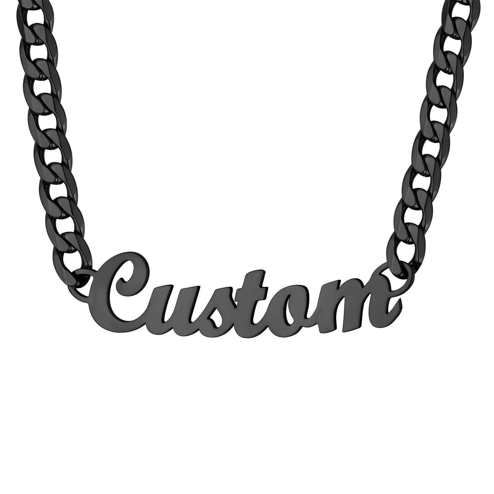 Custom Name 6mm Rope Chain For Men