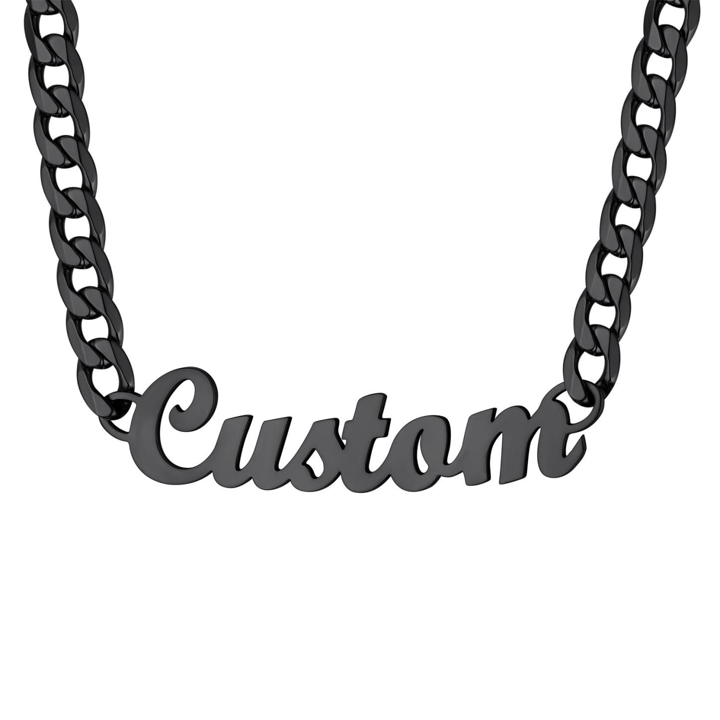 Custom Name 6mm Rope Chain For Men