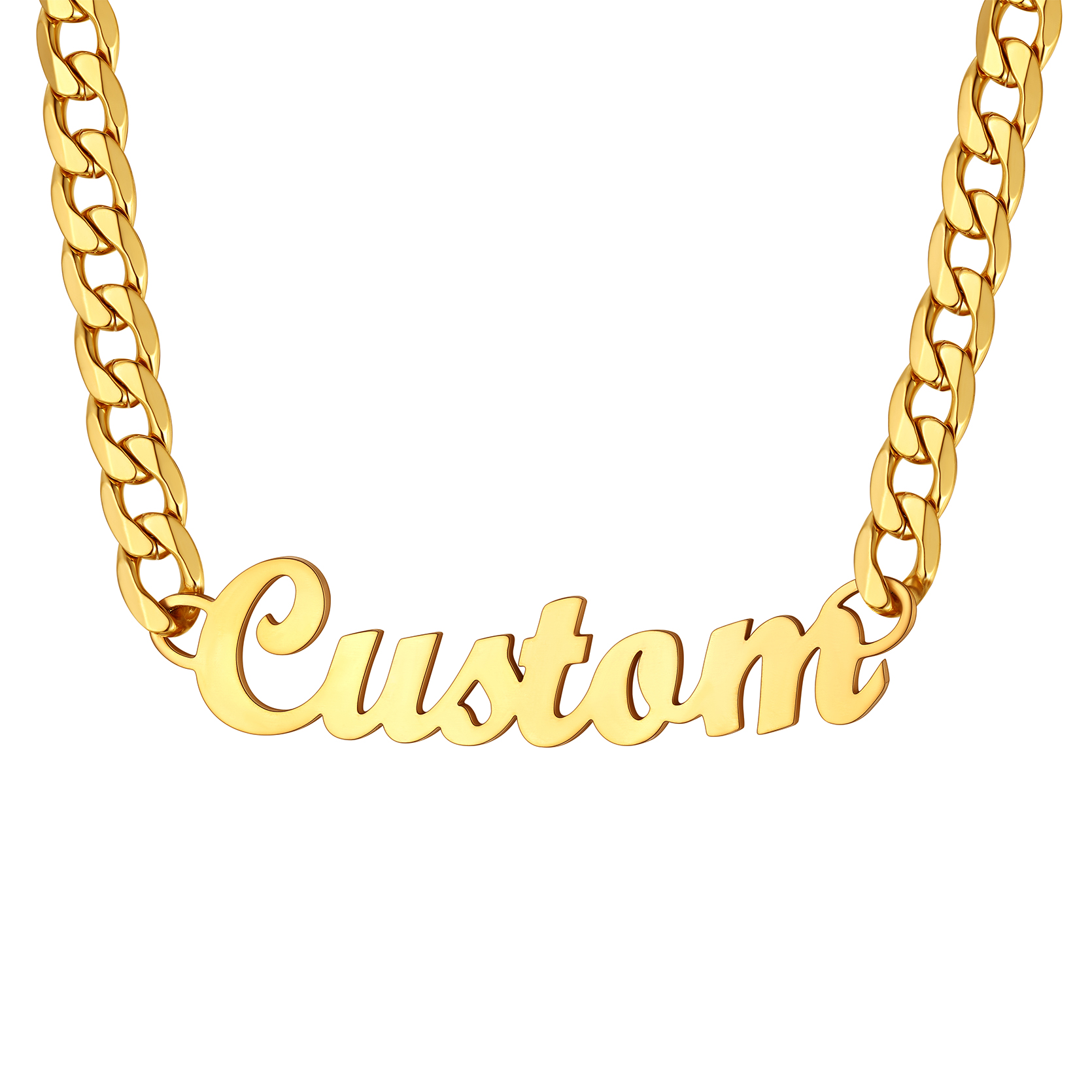 Custom Name 6mm Rope Chain For Men