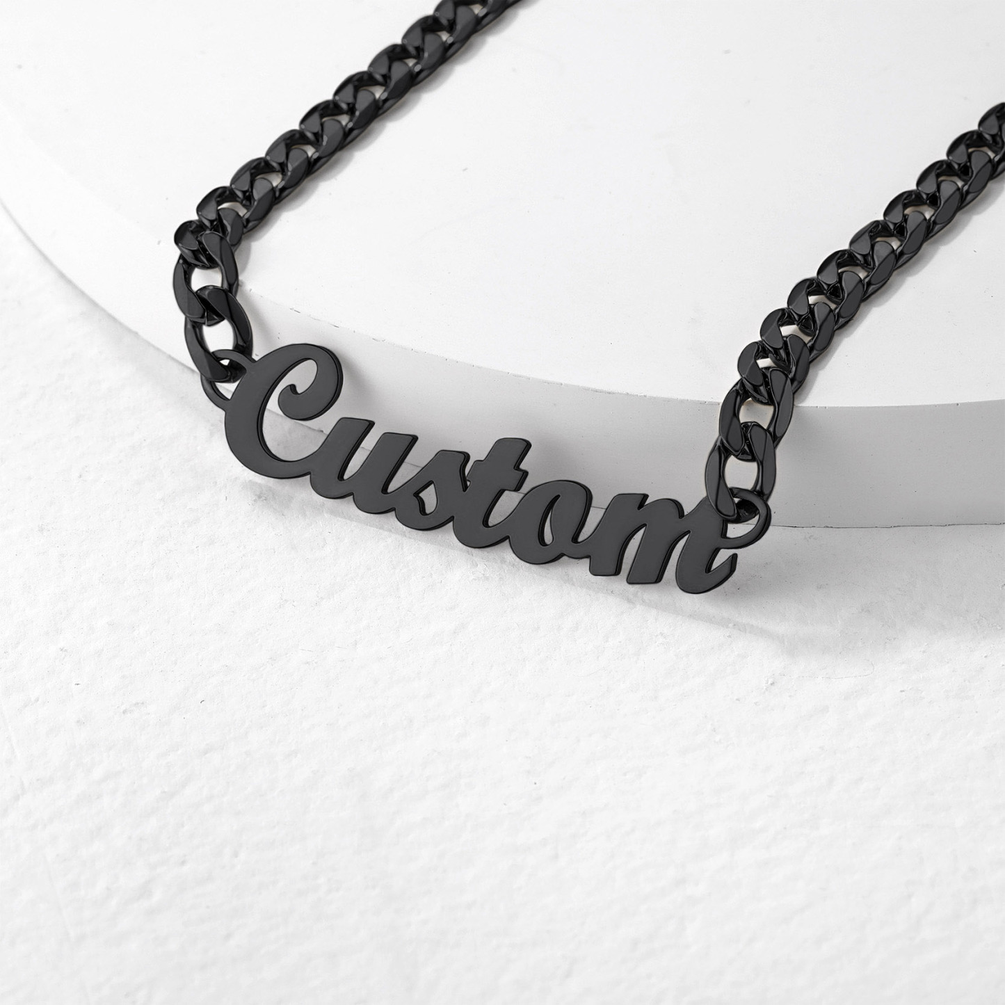 Custom Name 6mm Rope Chain For Men