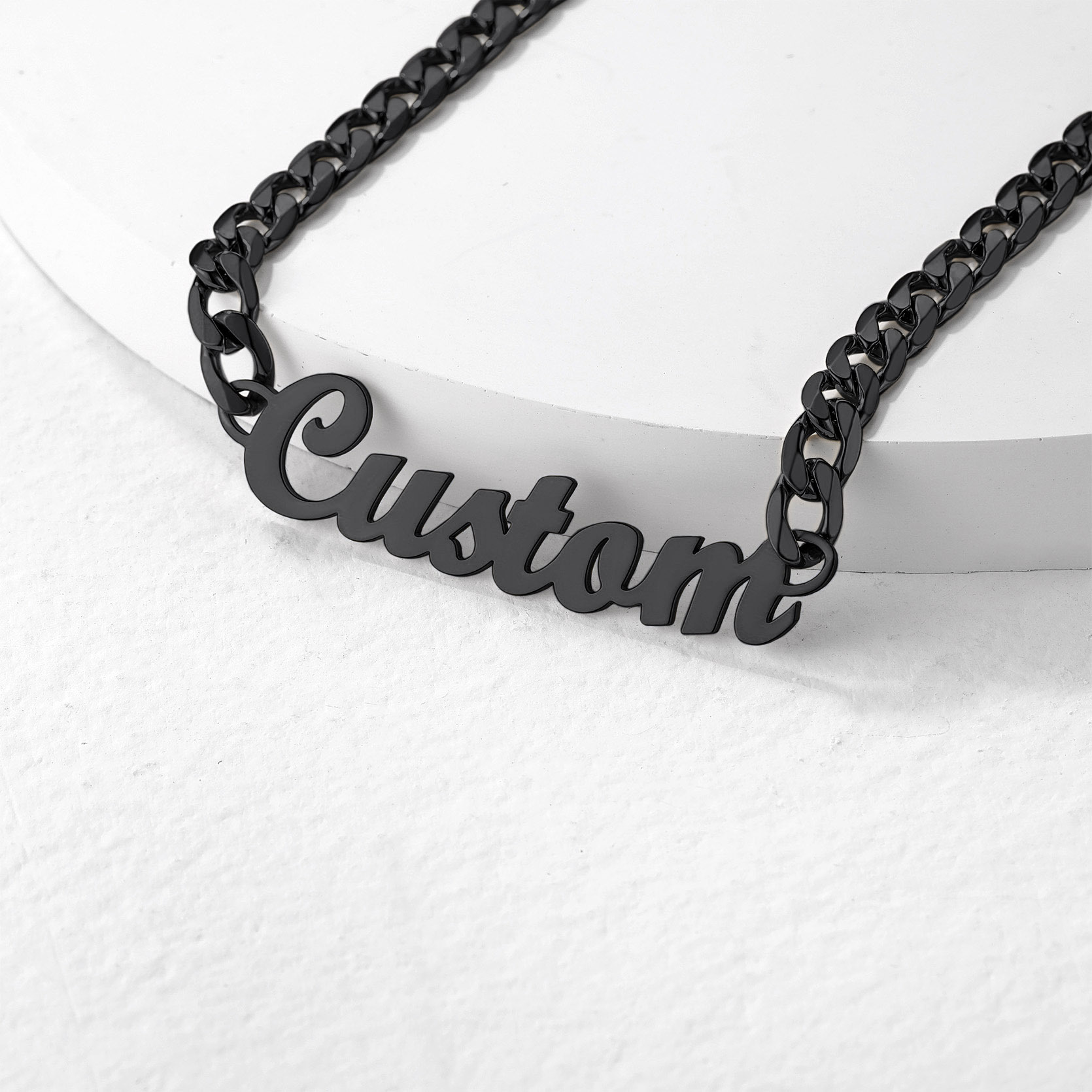 Custom Name 6mm Rope Chain For Men