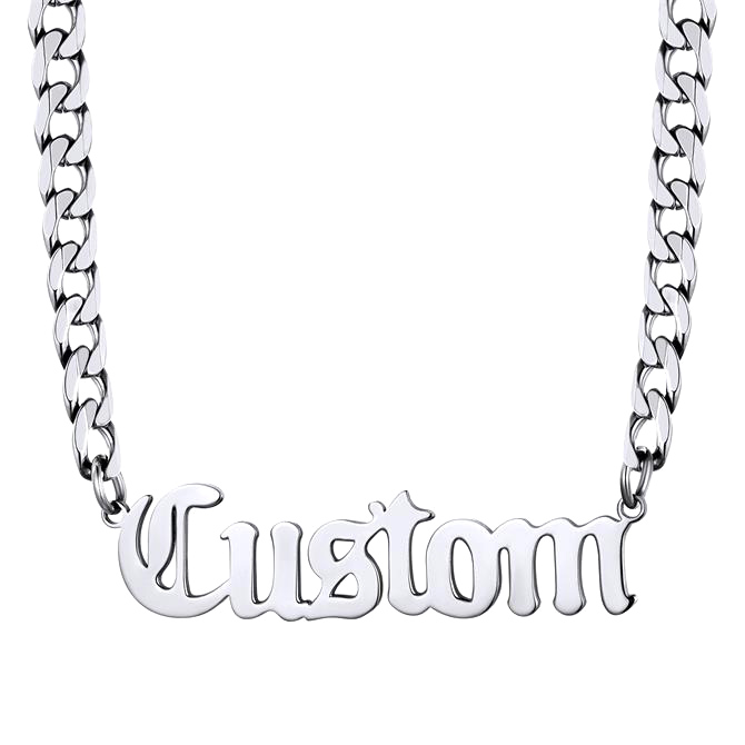 Custom Name 6mm Rope Chain For Men