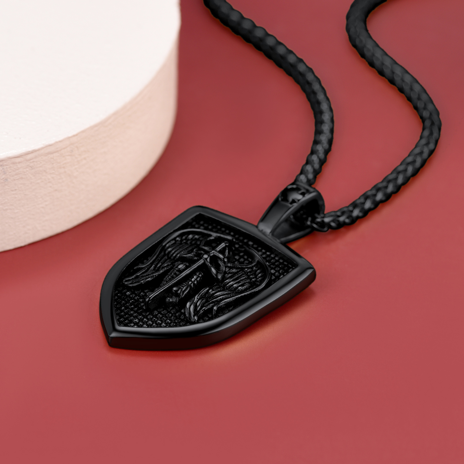 St. Michael Shield Necklace