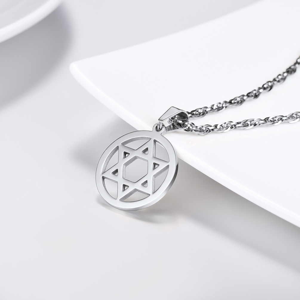 Star of David Jewish Necklace