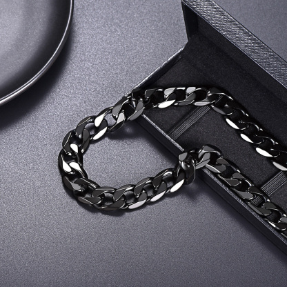 13mm Stainless Steel Cuban chain Necklace