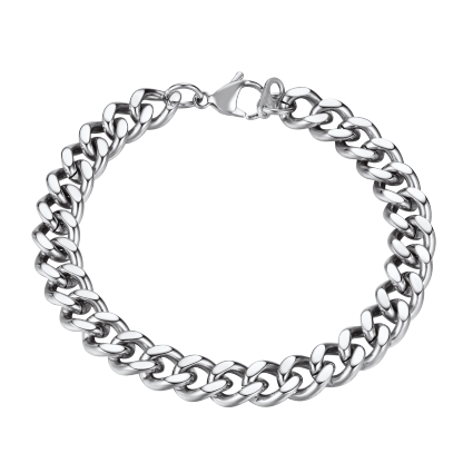 Men’s Thick Cuban Chain Bracelet | 5/7/9/12mm Widths