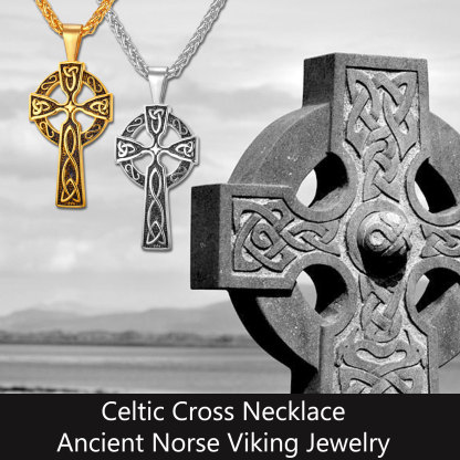 Celtic Knot Cross Pendant - Symbol of Eternal Love & Faith