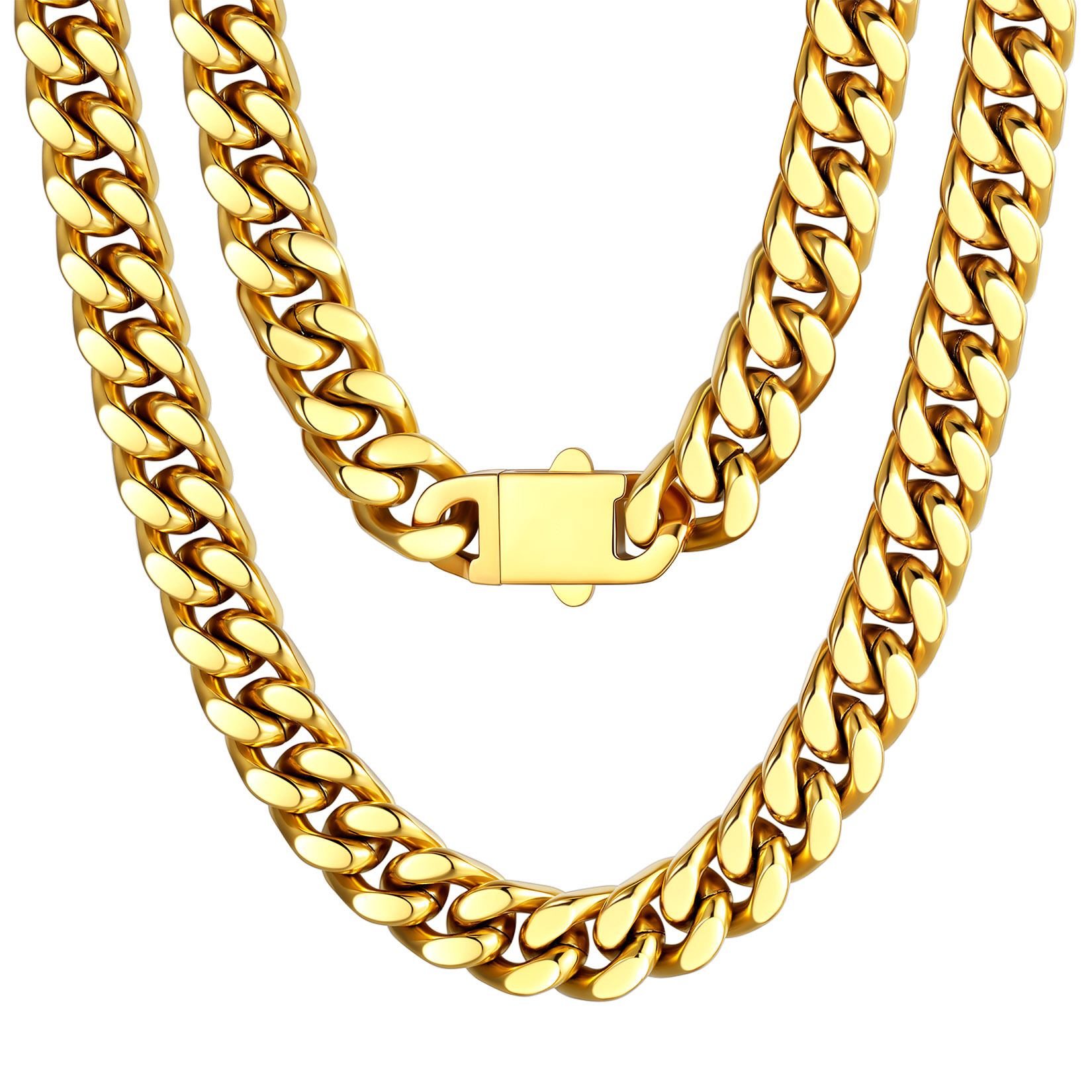 5/7/9/12/14mm Miami Cuban Link Chain for Men