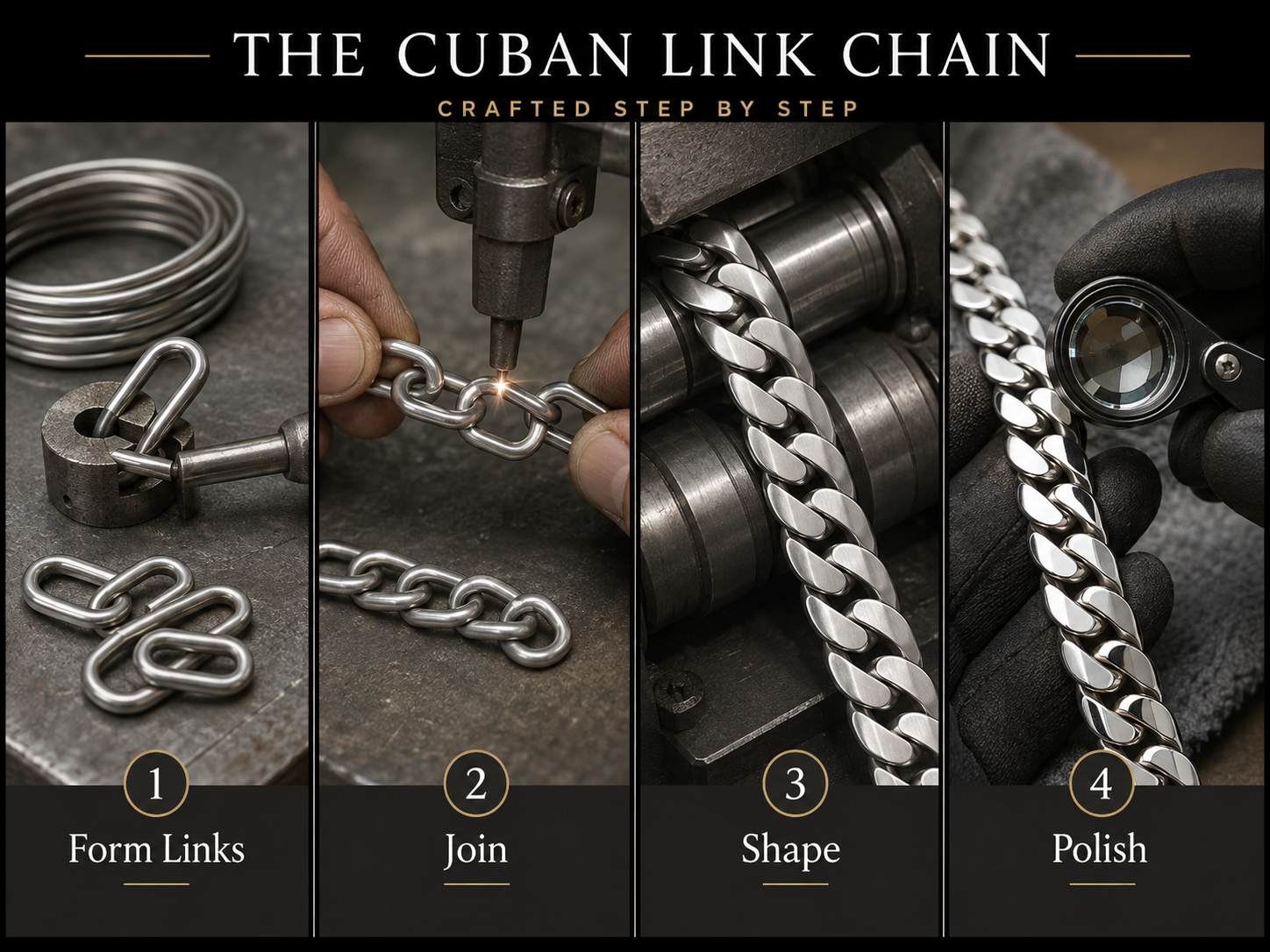 How Are Cuban Link Chains Made