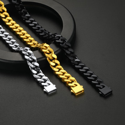 Heavy Miami Cuban Chain for Men -Stainless Steel Link