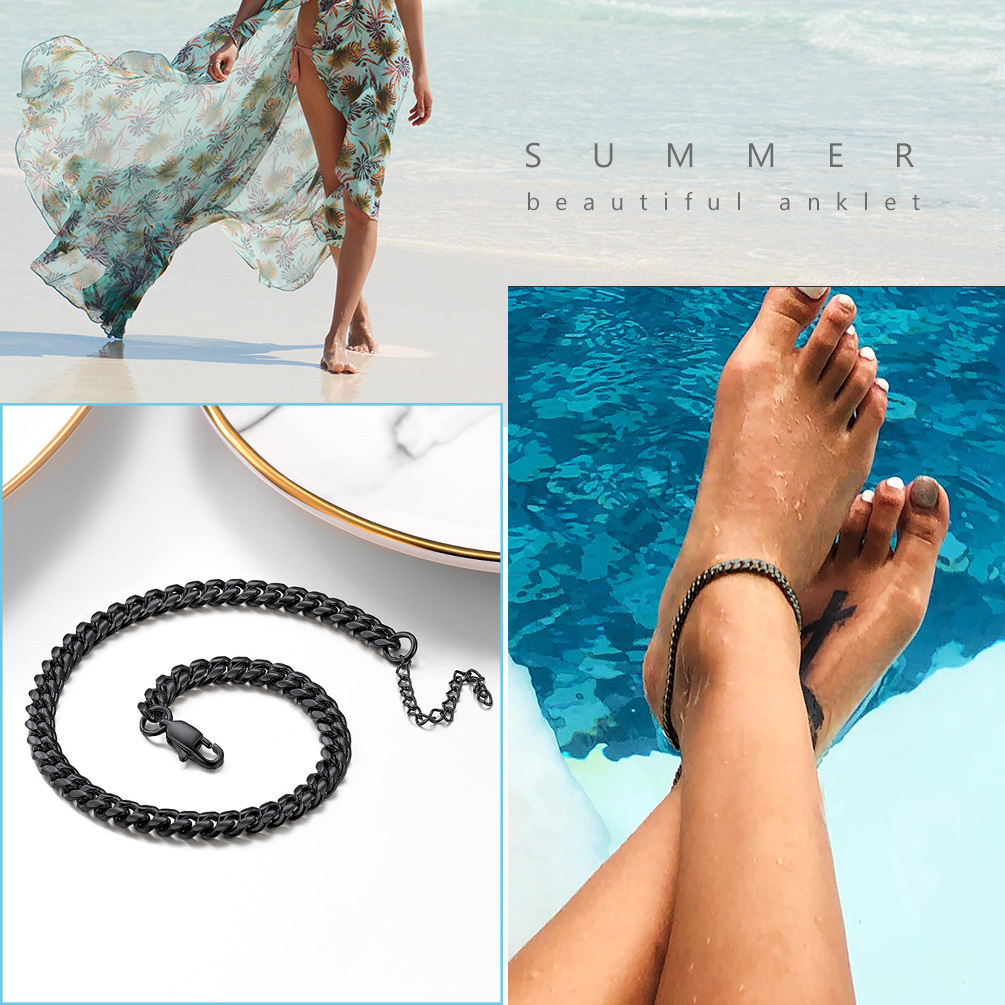 6MM Solid Chain Anklet