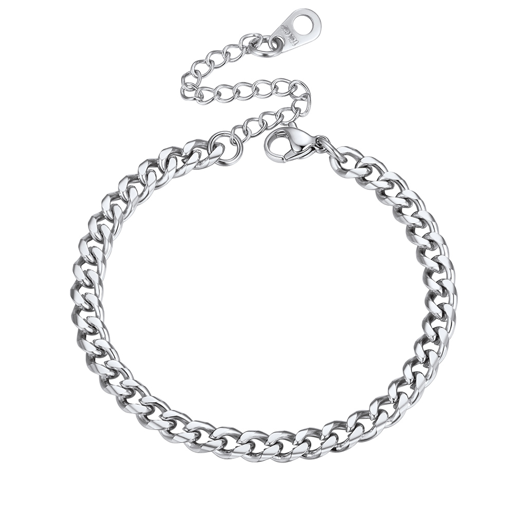 Men's Stainless Steel Chain Bracelet