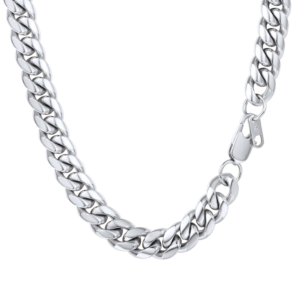 10mm Stainless Steel Cuban Link Chain