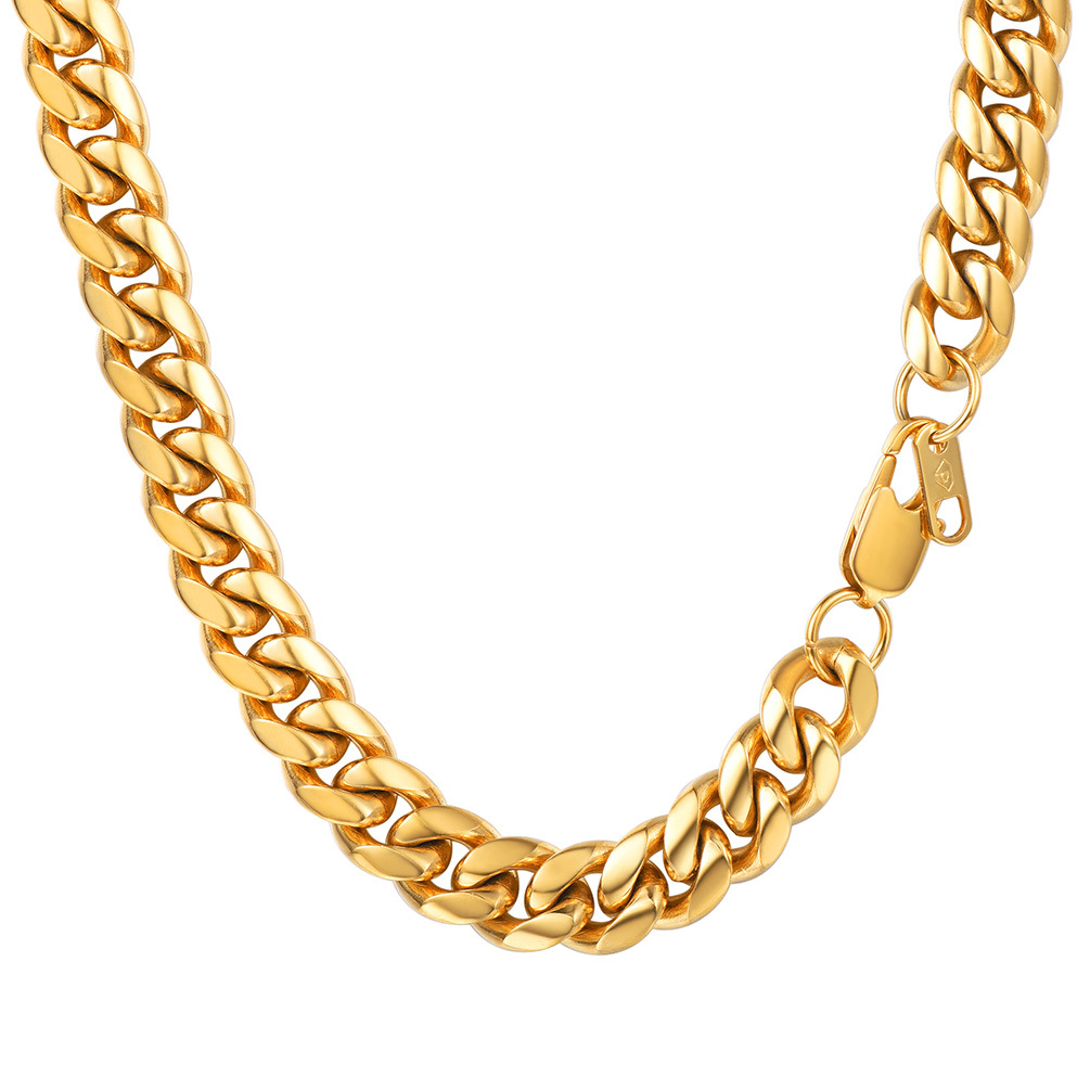 10mm Stainless Steel Cuban Link Chain