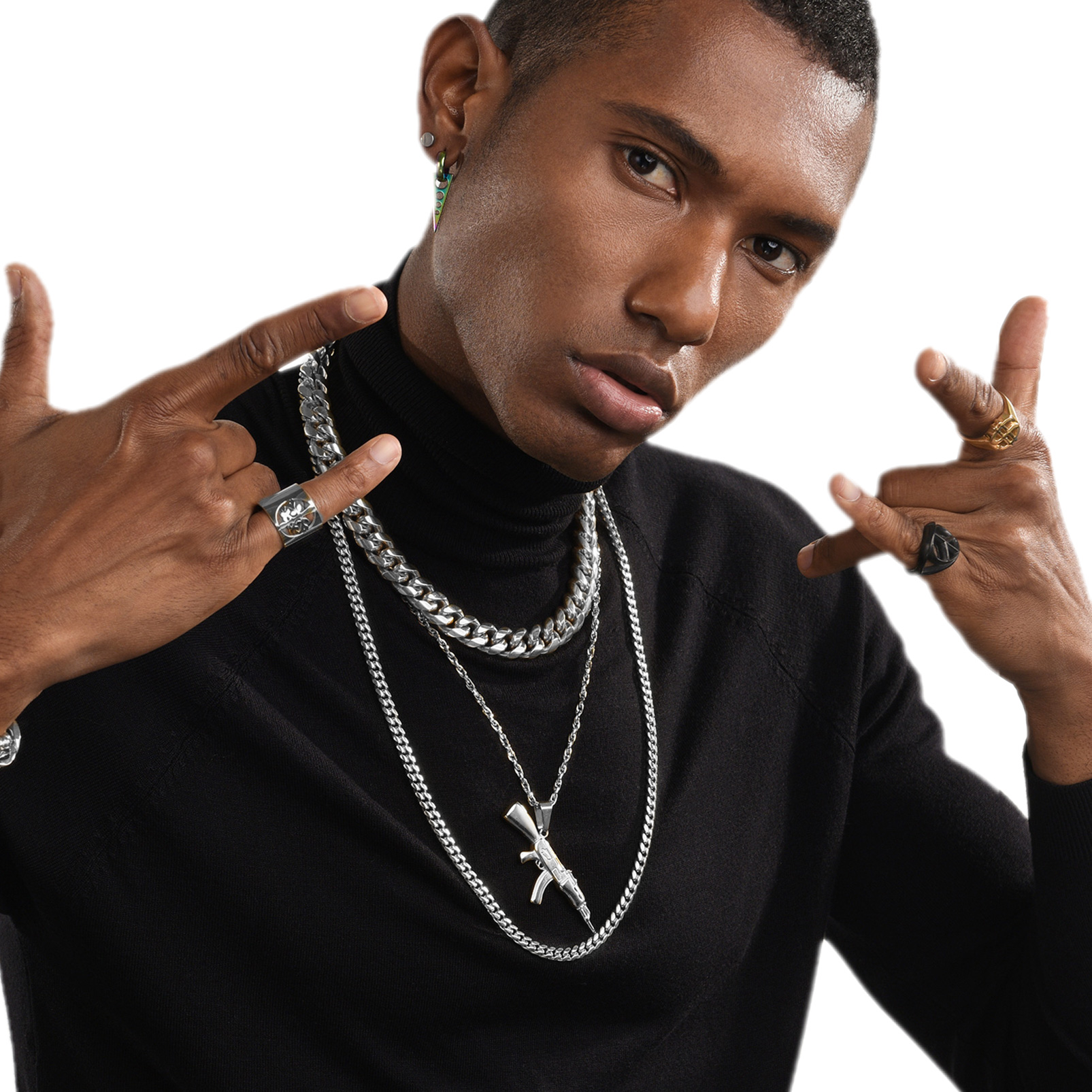 14mm Stainless Steel Cuban Link Chains