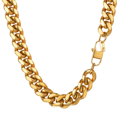14mm Stainless Steel Cuban Link Chains