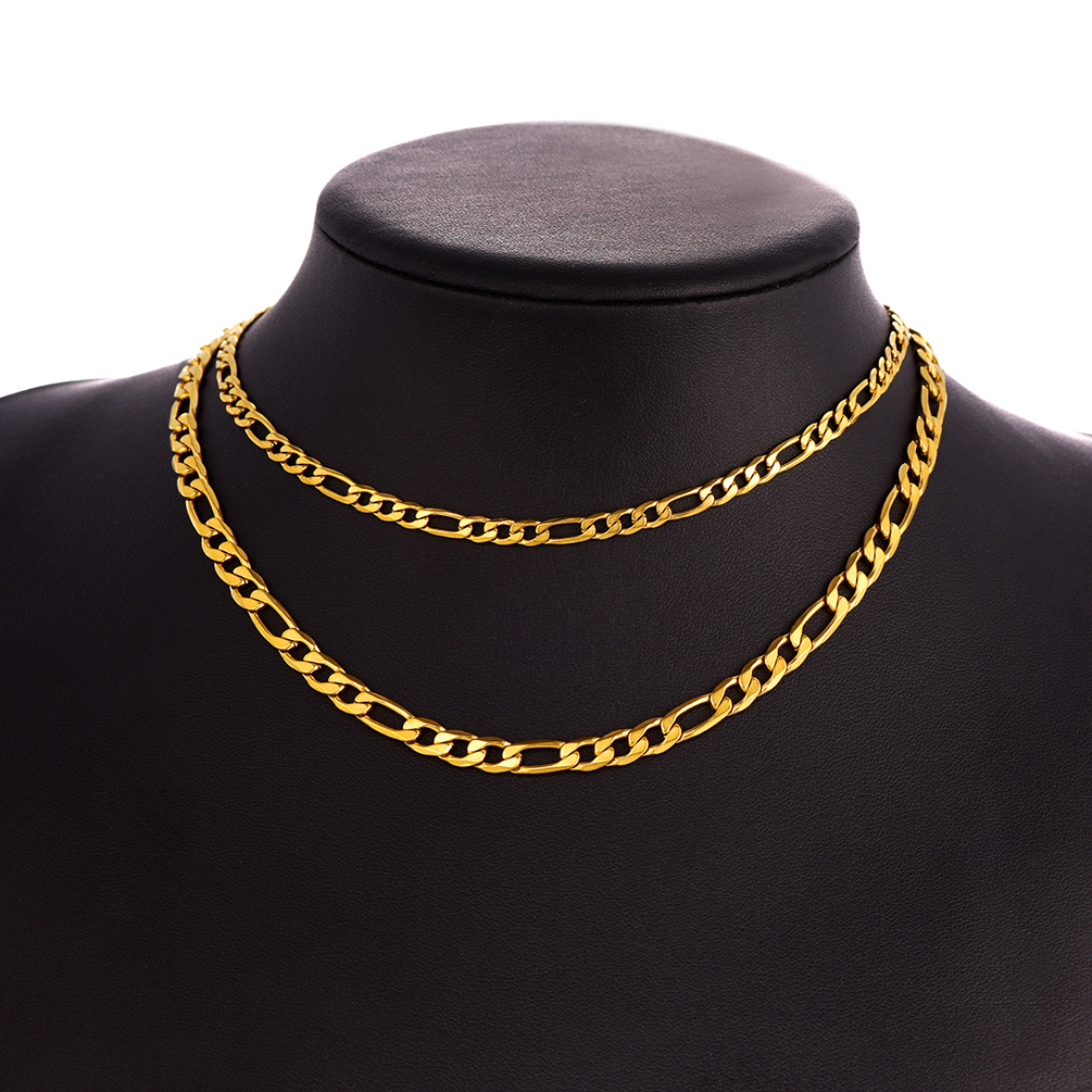 4mm 18K Gold Plated Necklace