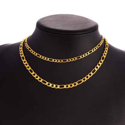 4mm 18K Gold Plated Necklace