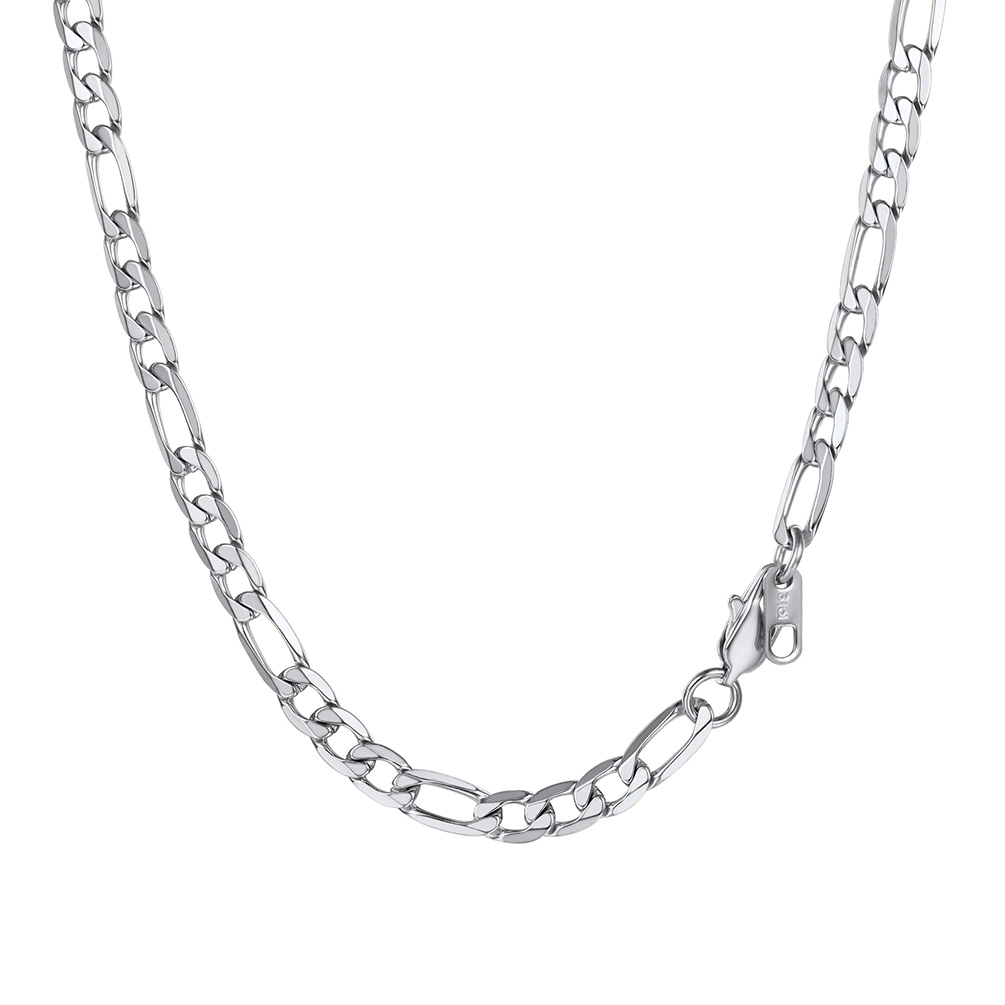 6mm Figaro Chain Necklace