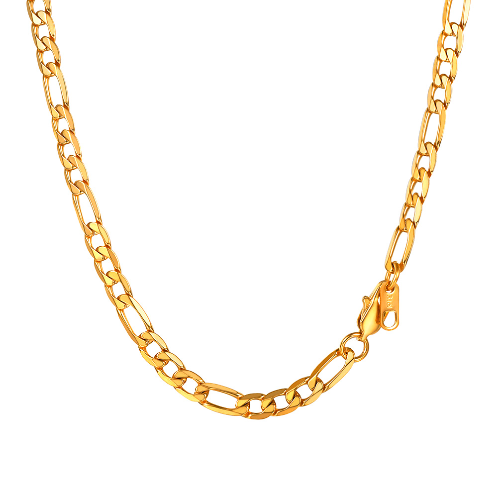 6mm Figaro Chain Necklace