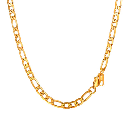 6mm Figaro Chain Necklace