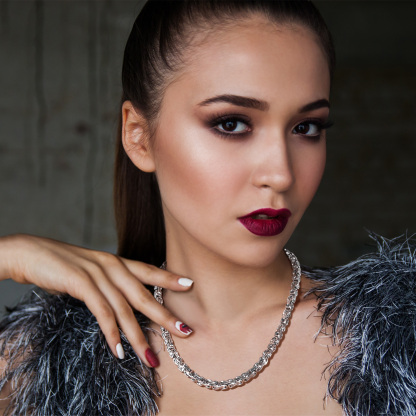 8mm Stainless Steel  Byzantine Chain Necklace