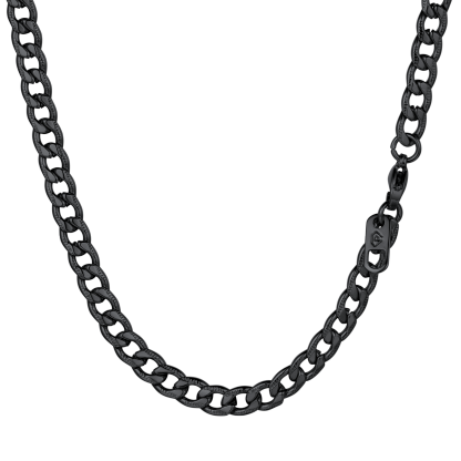 5MM Stainless Steel Cuban Link Chain Miami Pressed Gift for Him