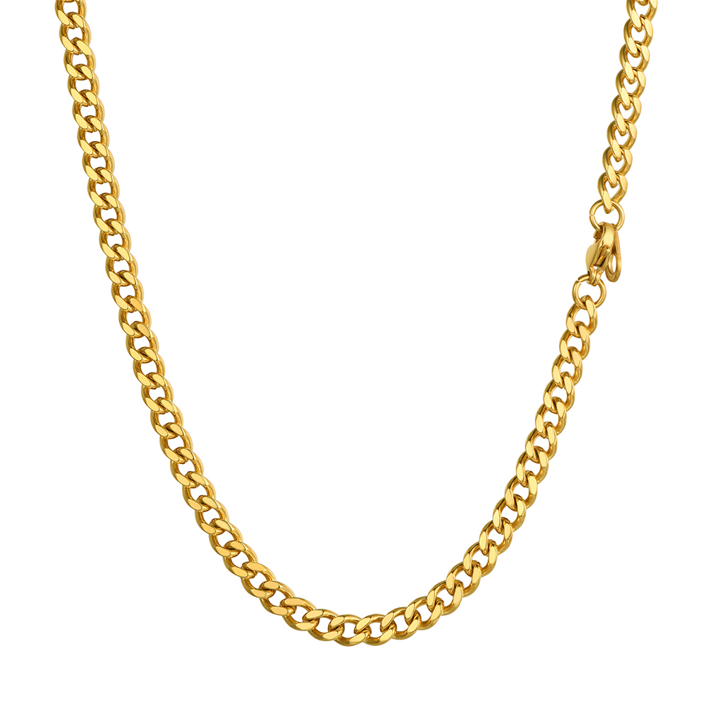 Cuban Link Stainless Steel Necklace