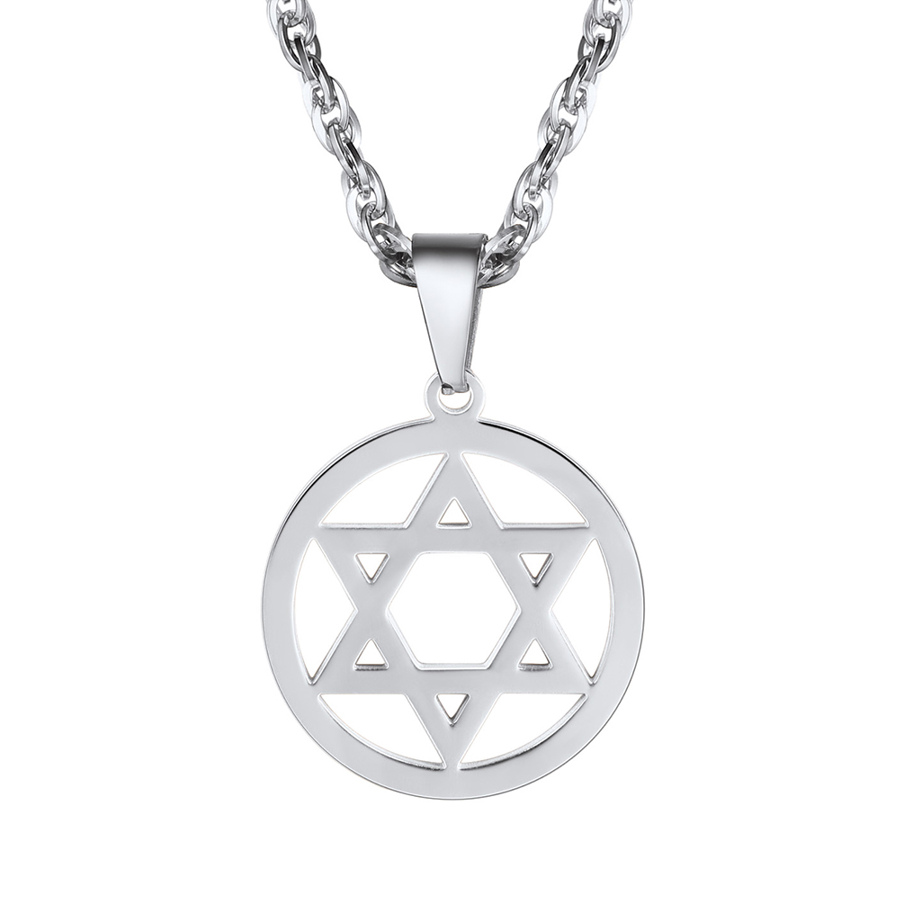 Star of David Jewish Necklace