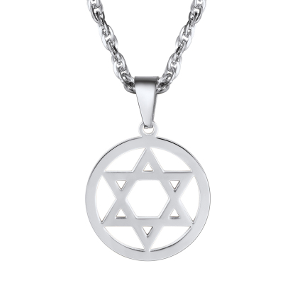 Star of David Jewish Necklace