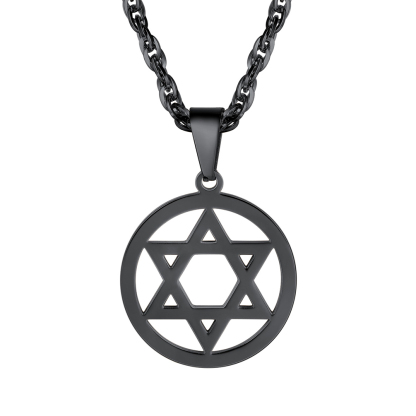 Star of David Jewish Necklace