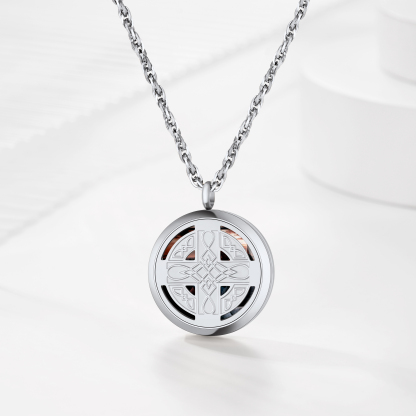 Diffuser Necklace Celtic Knot Pendant