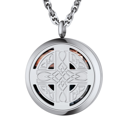 Diffuser Necklace Celtic Knot Pendant
