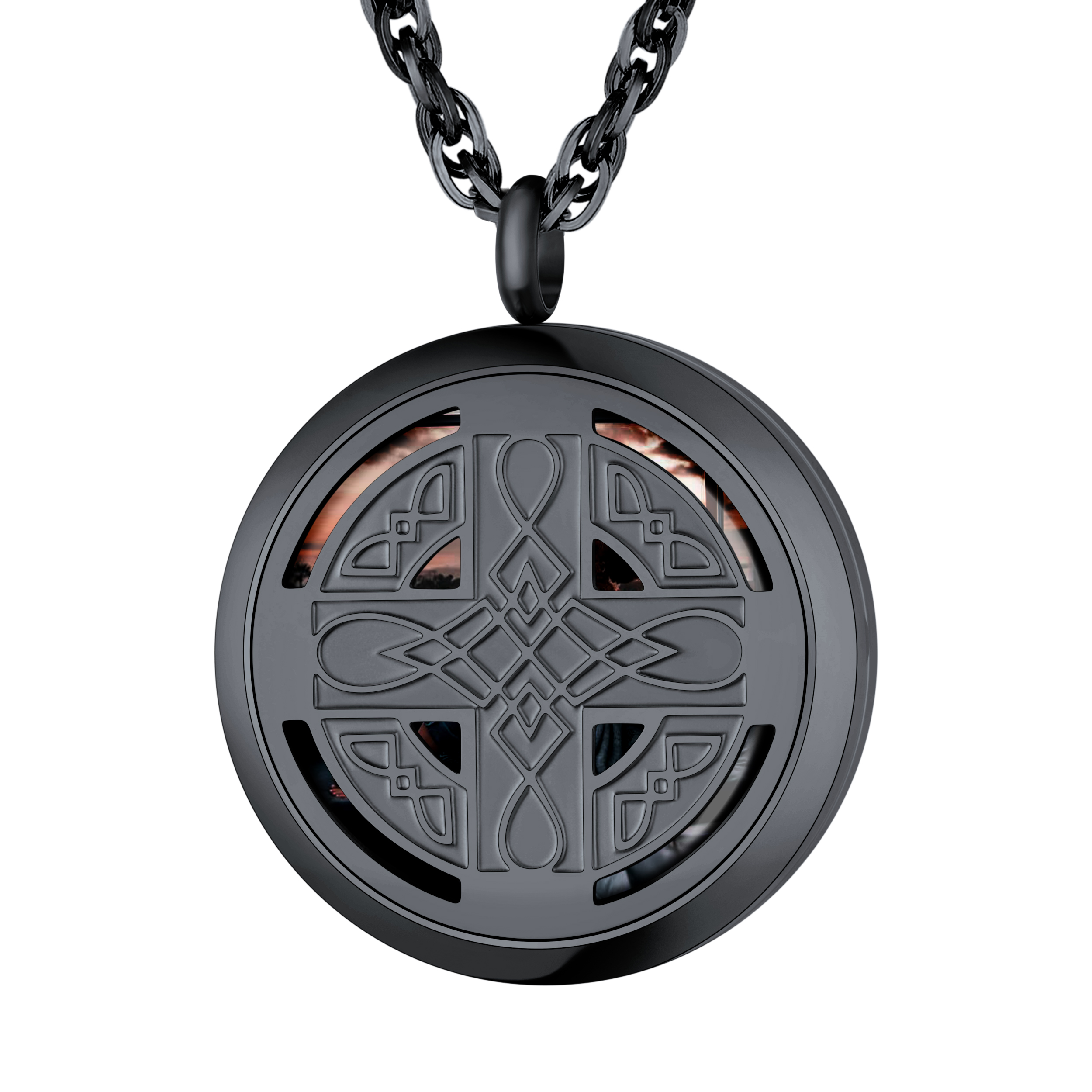 Diffuser Necklace Celtic Knot Pendant