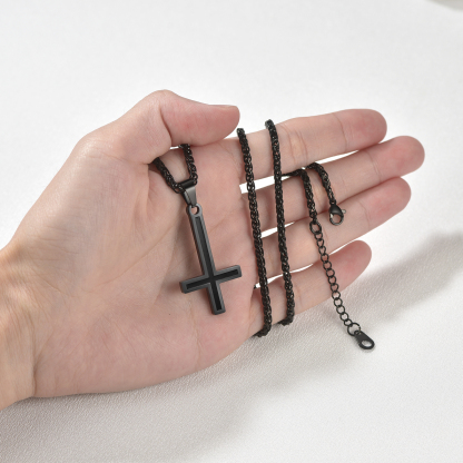 Upside Down Cross Necklace